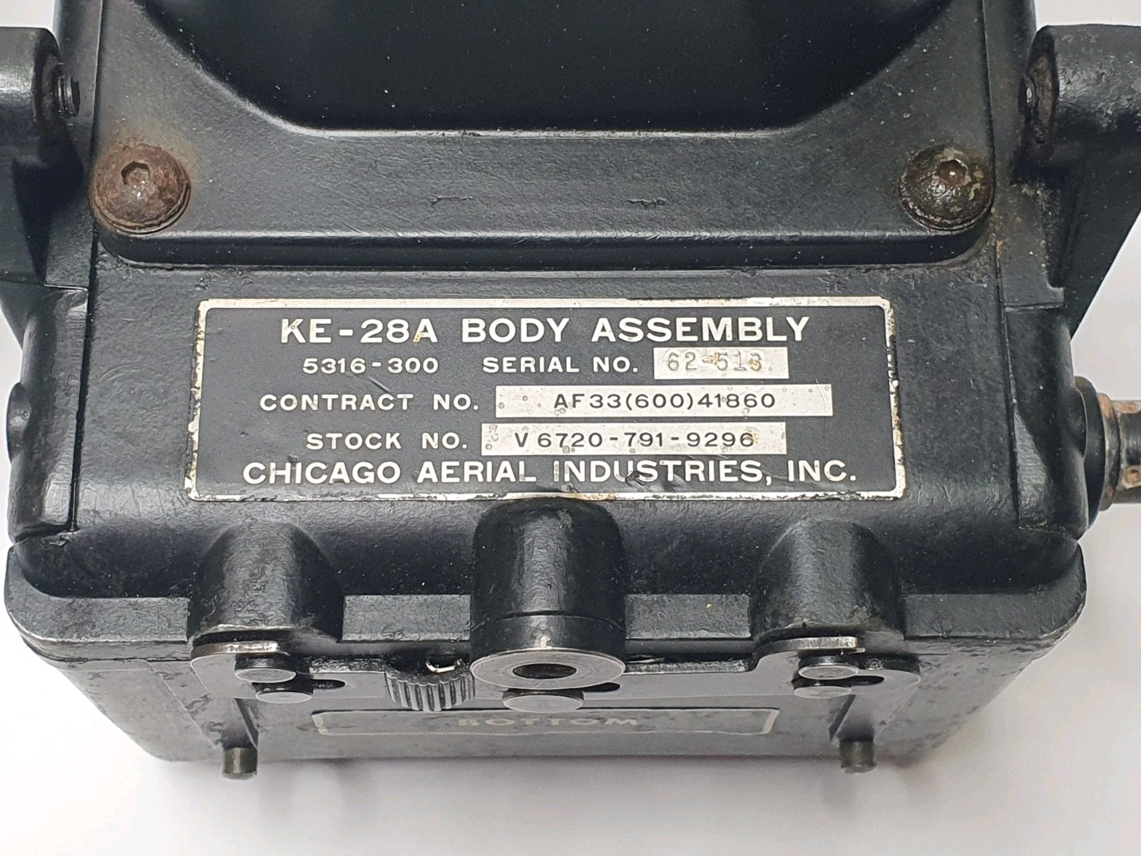KE-28A Chicago Aerial Industries Camera Plane