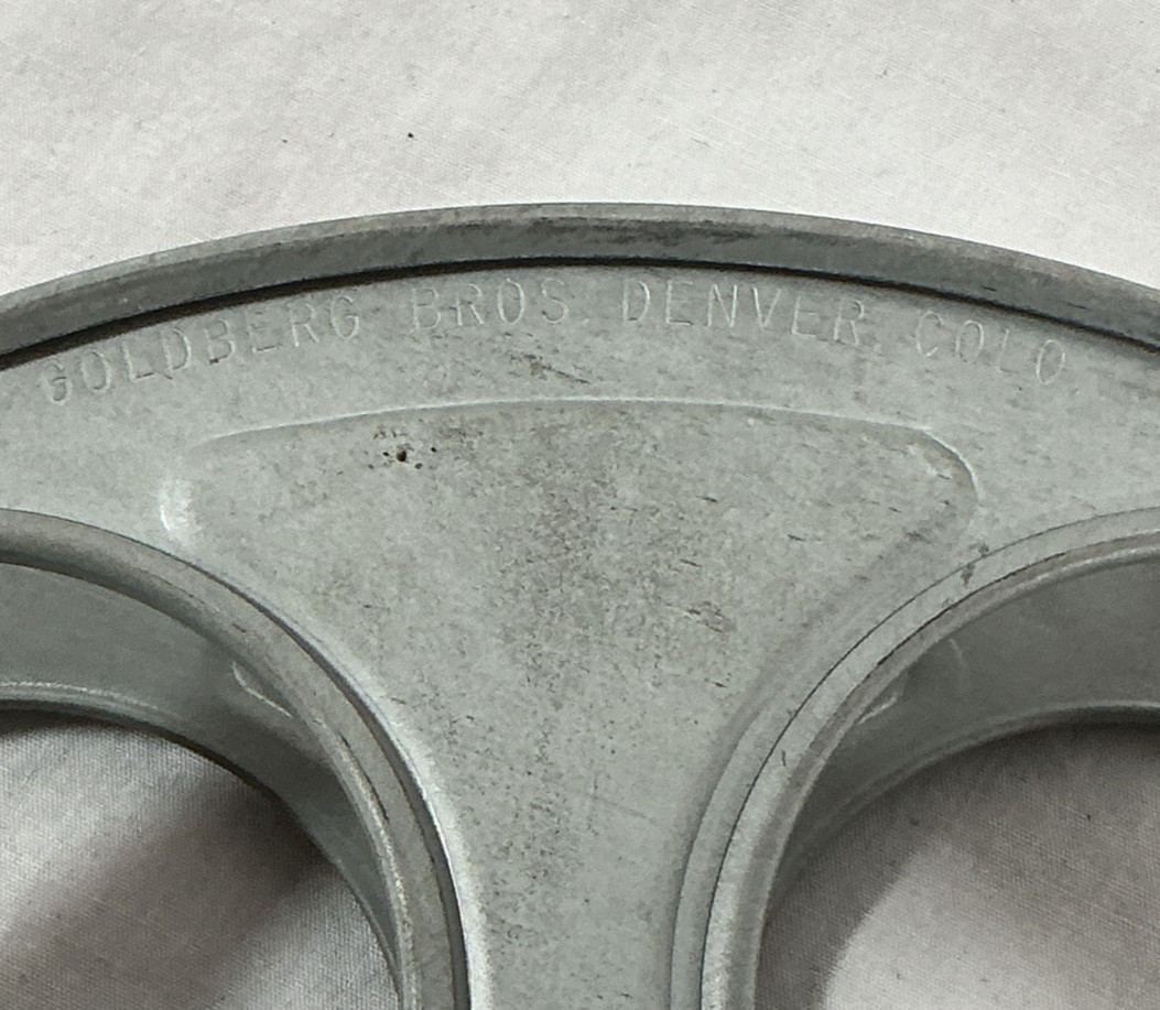 Vintage Goldberg Brothers 9 7/8” – 800 Ft Film Reel