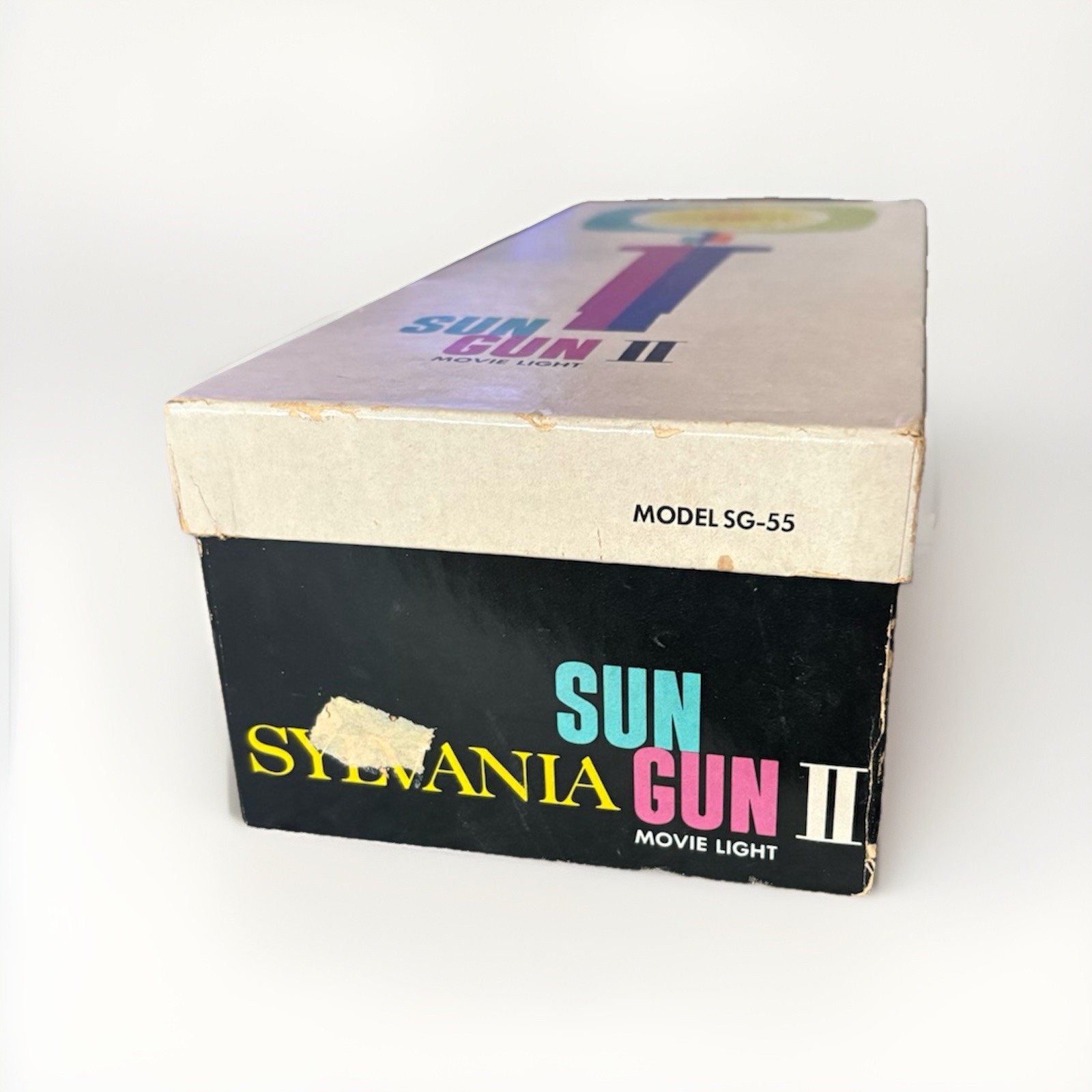 NEW Vintage Sylvania Sun Gun II Movie Light w/Orig Box Model SG-55 TESTED ✔️