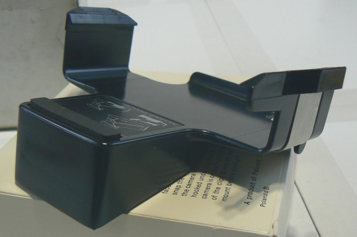 Polaroid SX-70 Camera #111 Tripod Mount +Box & Advertisement Card AA