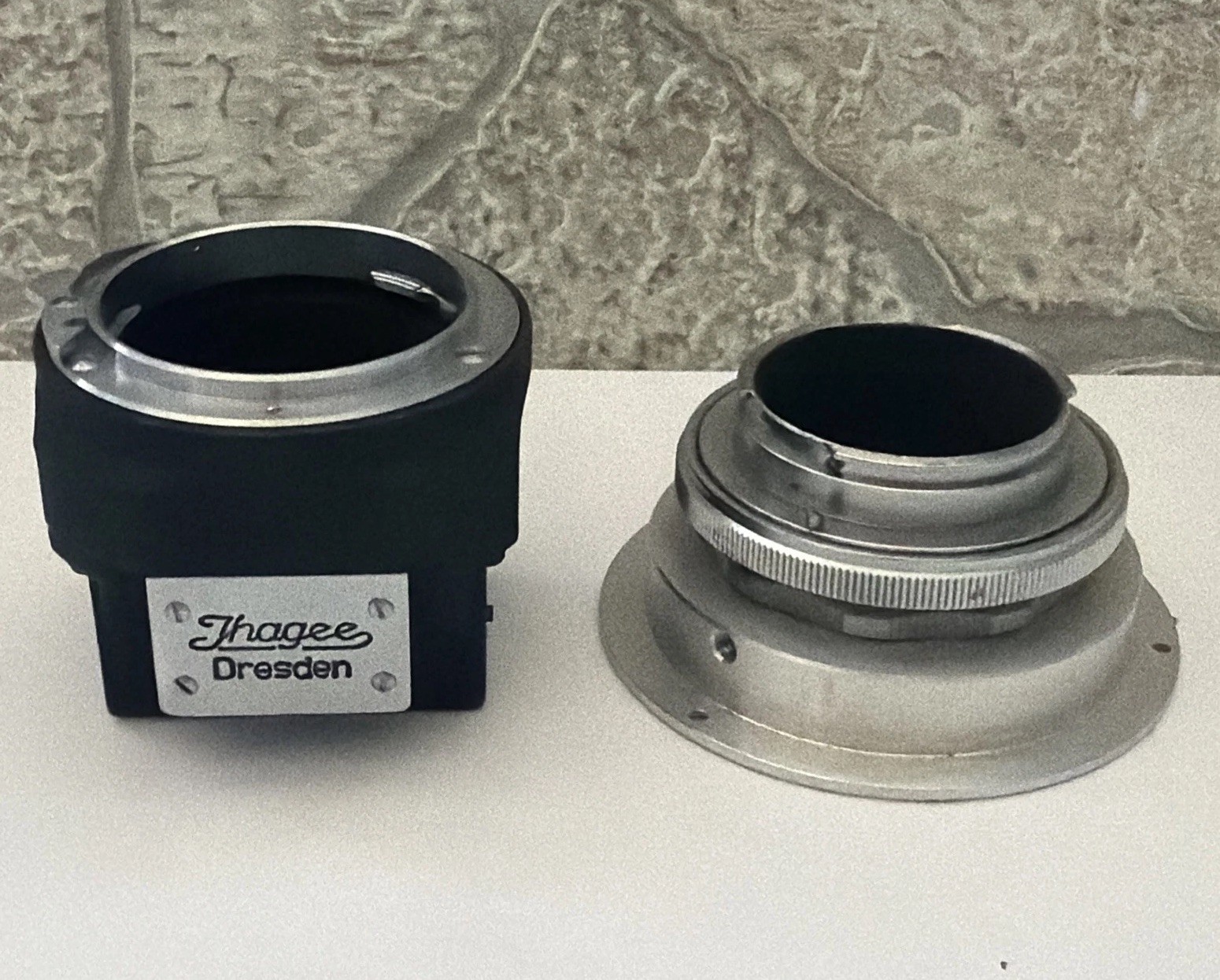 Vtg Exakta Ihagee Camera Magnifying Lens Adapter Viewfinder Dresden Rare Germany