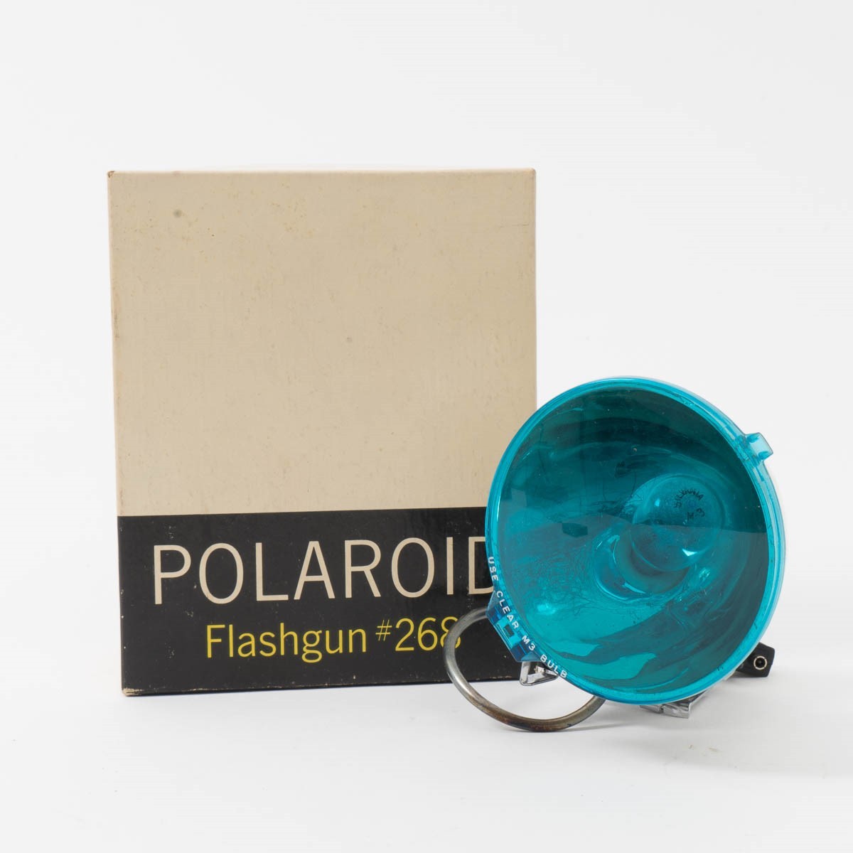 Polaroid Flashgun #268, Close-Up Kit #583, and Potrait Kit #581 for Land Use 340