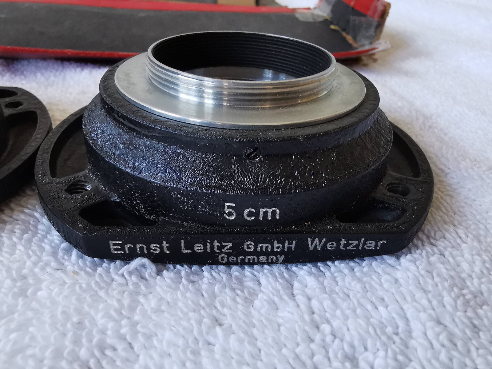 NOS Vintage Leica Leitz Wetzlar BOOWU CopyStand Attachments Macro Microscope