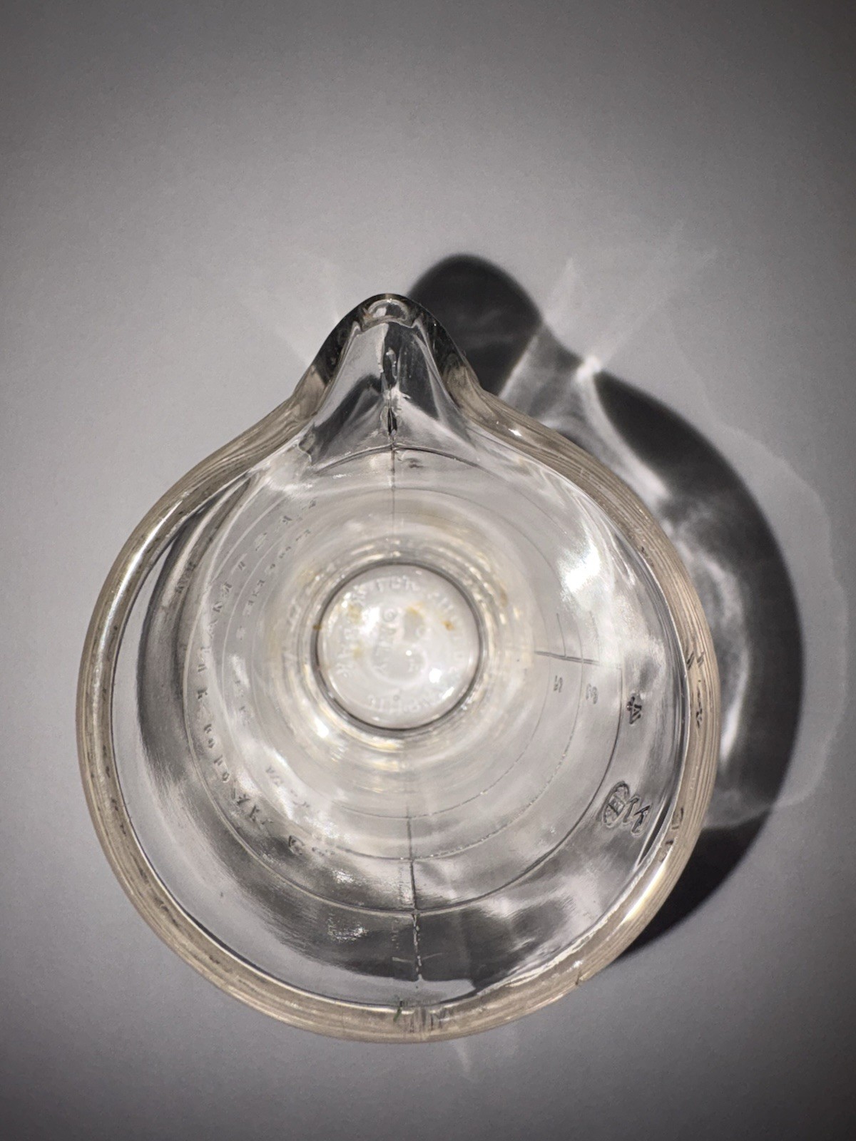 Vintage Eastman Kodak ConPhotographic 4 oz Glass Measuring Beaker Rochester NY
