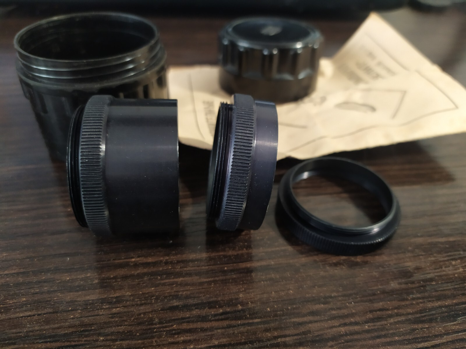 Vintage Extension rings for Zenit camera lenses Soviet accessory of USSR