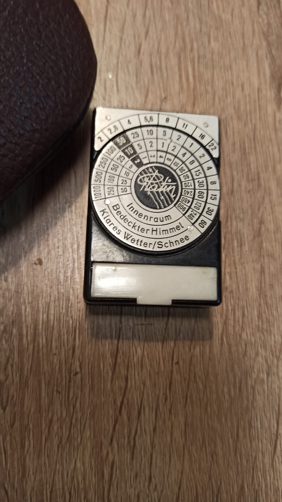 light meter Tilux Platin Analog Photography Film Exposure.