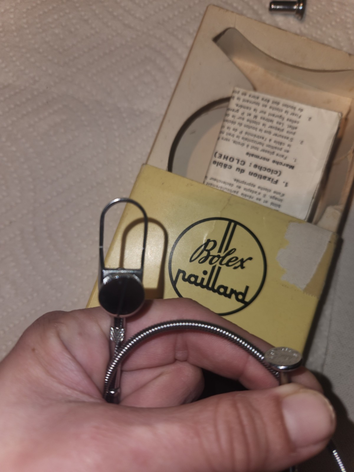 BOLEX Cable Release in Box w Adapter instructions Rewind Crank 16mm Movie Camera