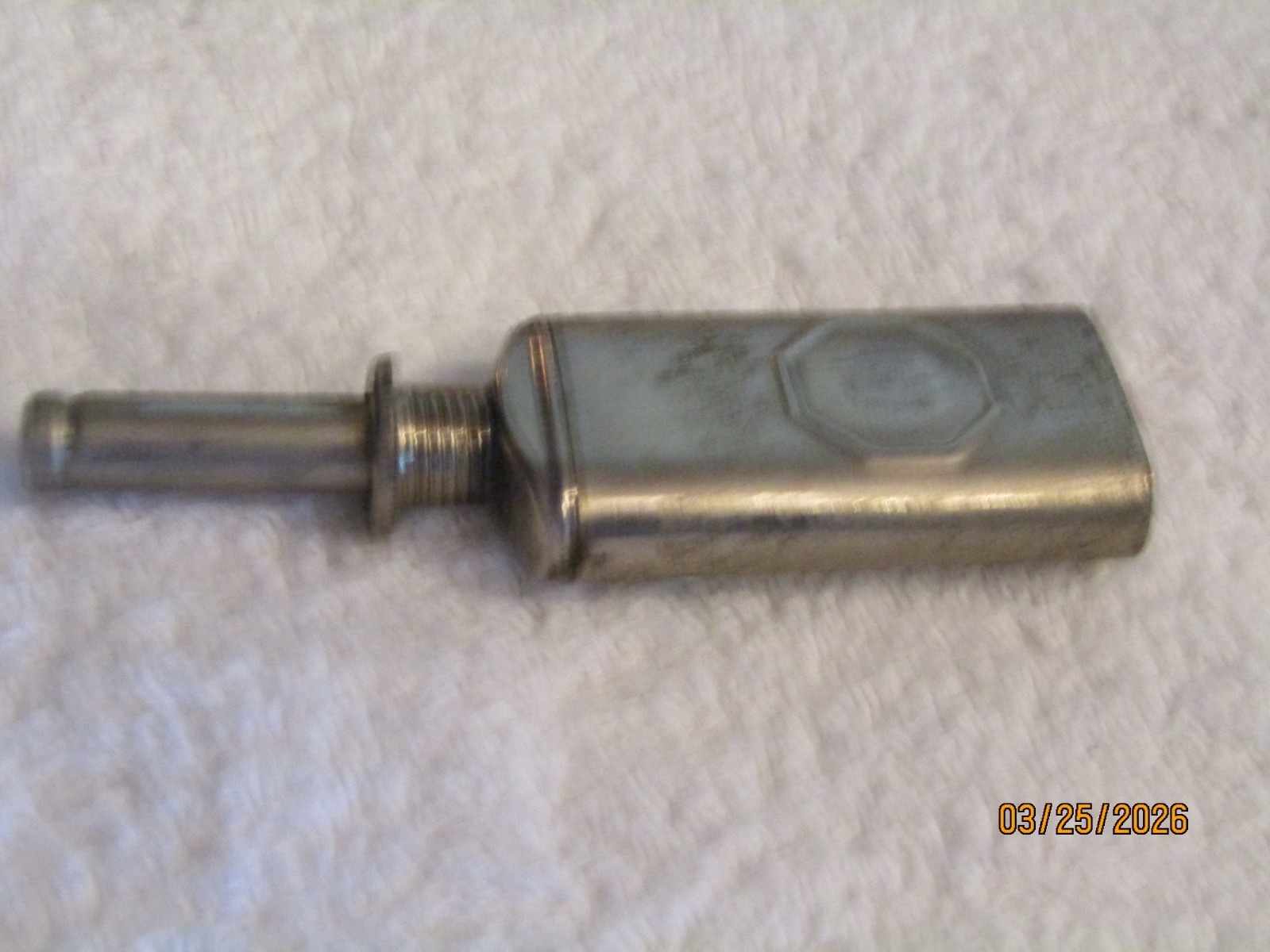 Vintage 1930s Bell & Howell Filmo Projector Oil Metal Bottle Container Chicago