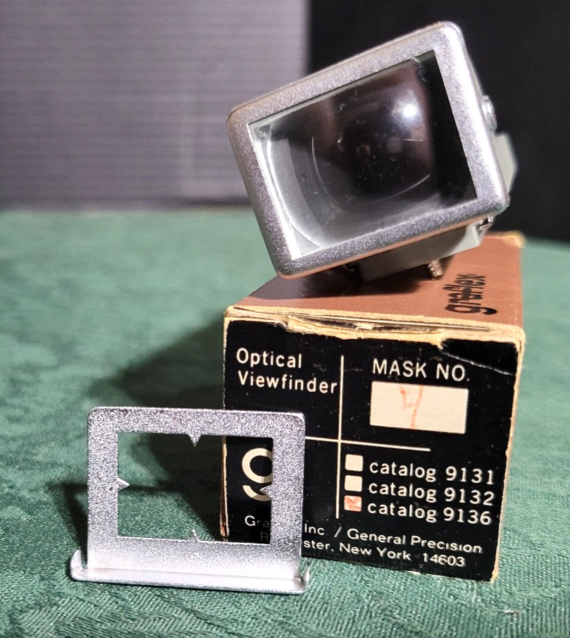 Graflex 9136 Optical Tube ViewFinder with mask #4