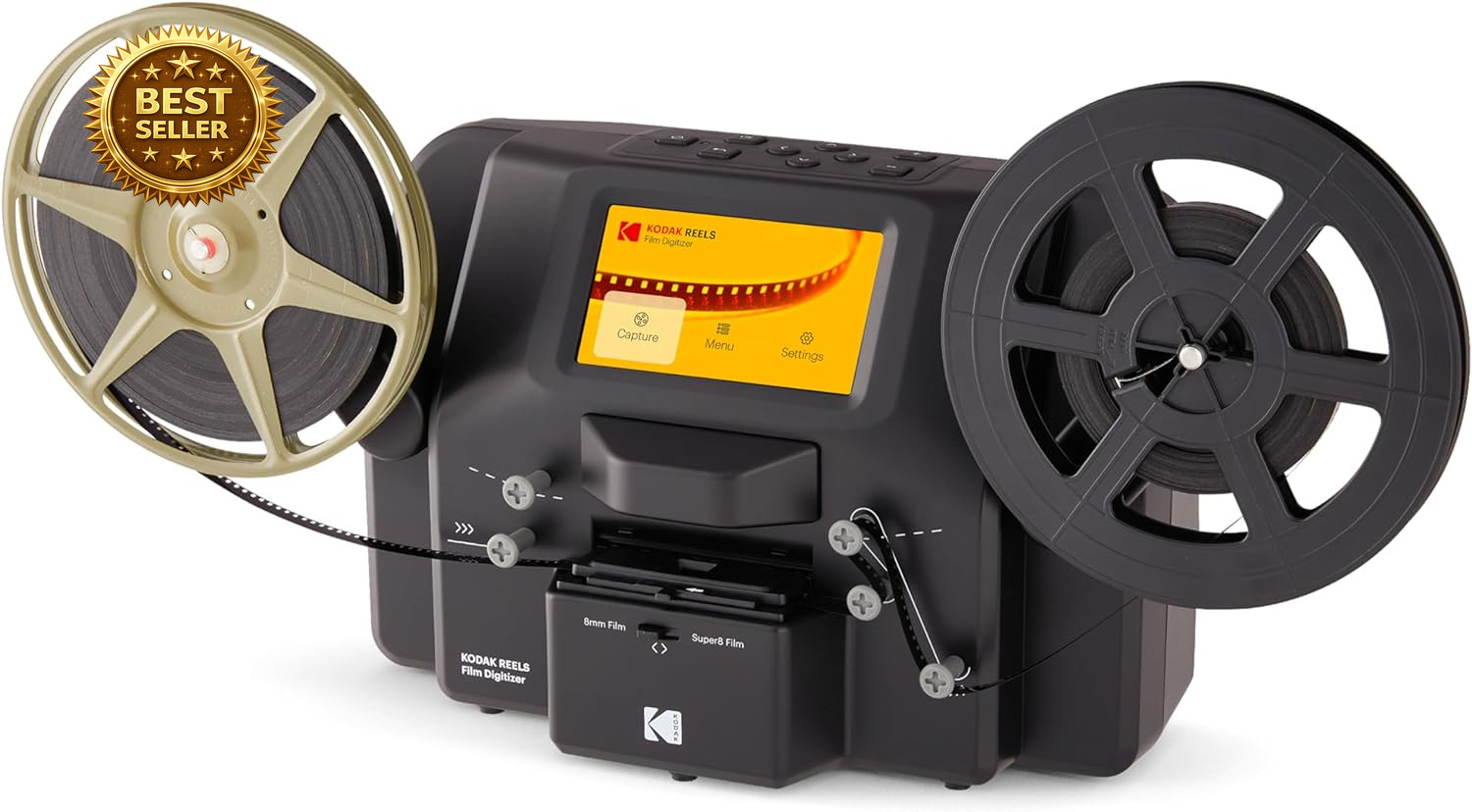 8mm Super 8 Film Digitizer Converter Scanner 5” Screen MP4 SD Card
