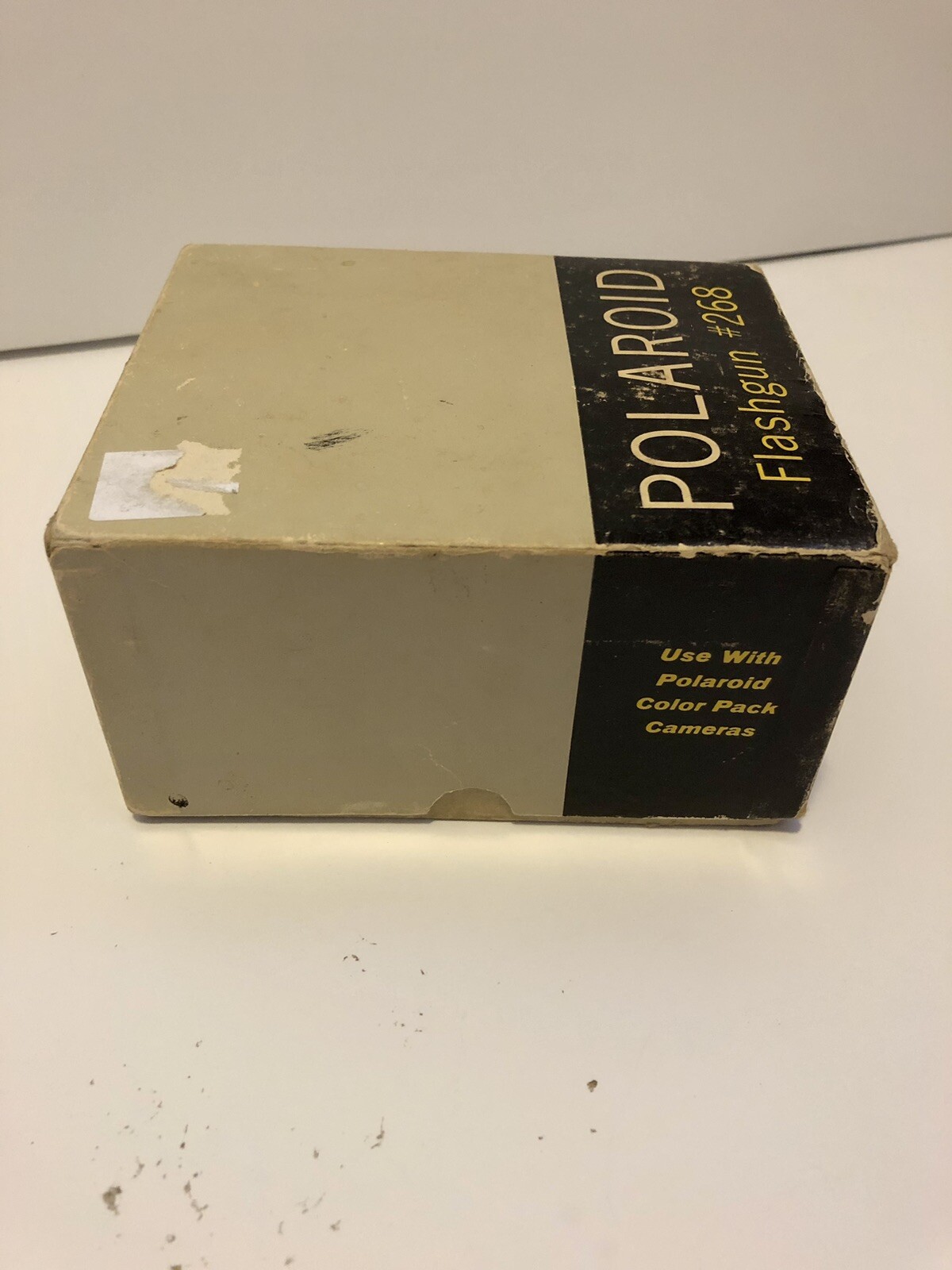 Polaroid 268 Flashgun Attachment Unit for Vintage Instant Film Camera Untested