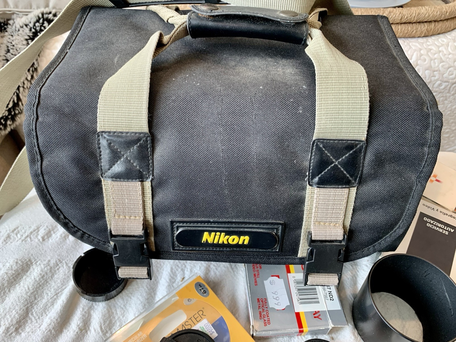 Lot of Vtg Photo Accessories Nikon Pentax Canon