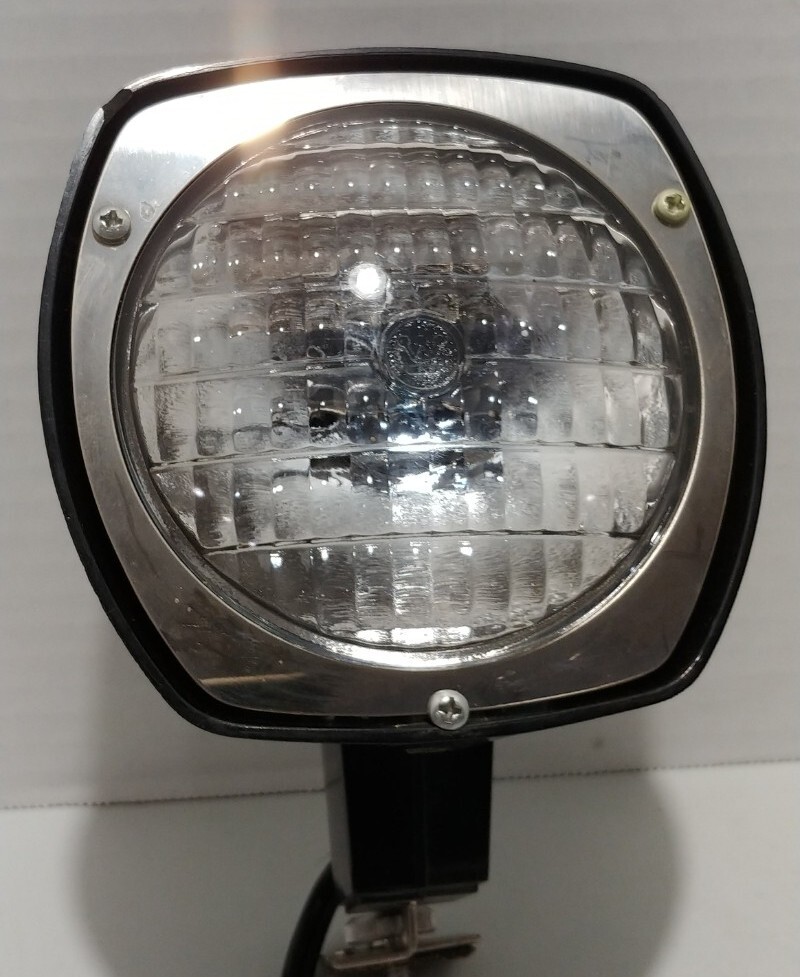 Vintage Atlas Warner Super 8 Movie Light W/Box Light Works Model 855 Sealed Beam