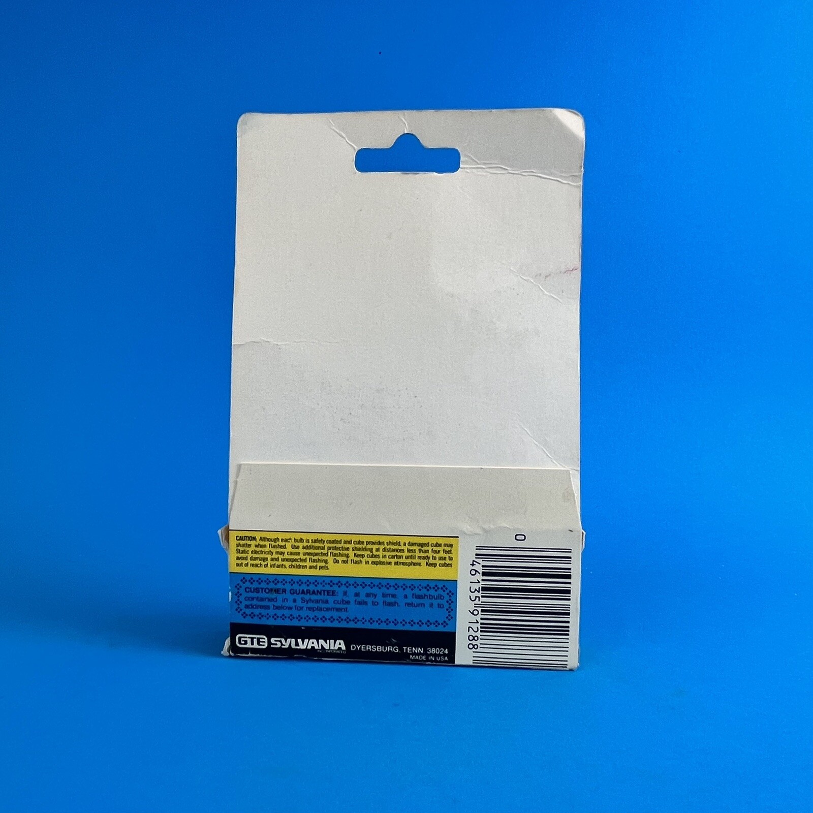 Sylvania Blue Dot Flashcubes NOS 3 Pack Unused For Use Or For Movie Prop