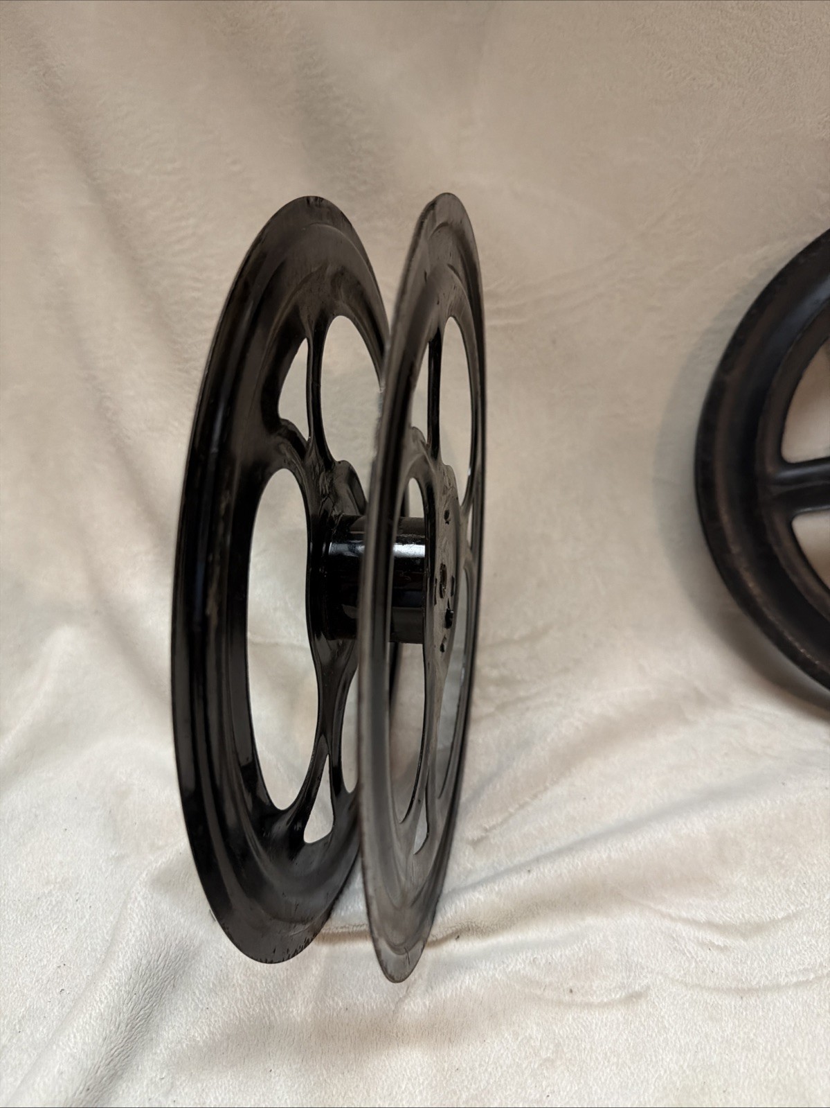 Antique Reel Lot Goldberg Brothers Film Reel Perfection Reel & Film Box Company