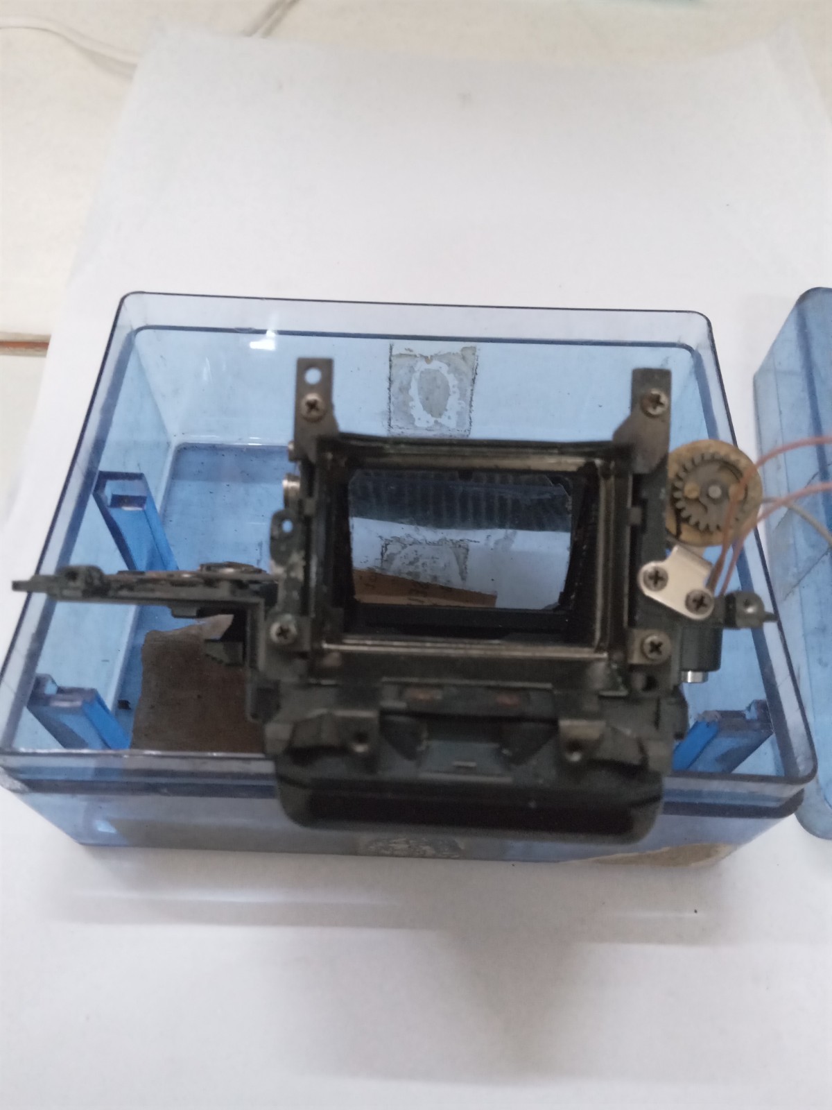 New Old Stock Black Nikon FE Front Bezel W Mirror Spare Part
