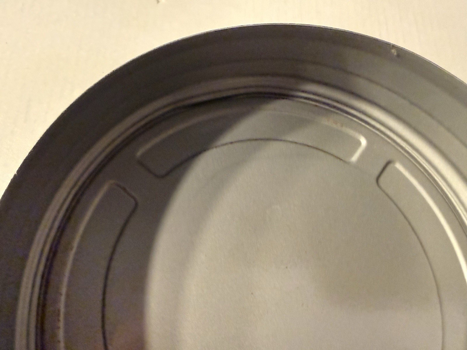 Vintage 7 Inch Metal Film Canisters No Brand Name