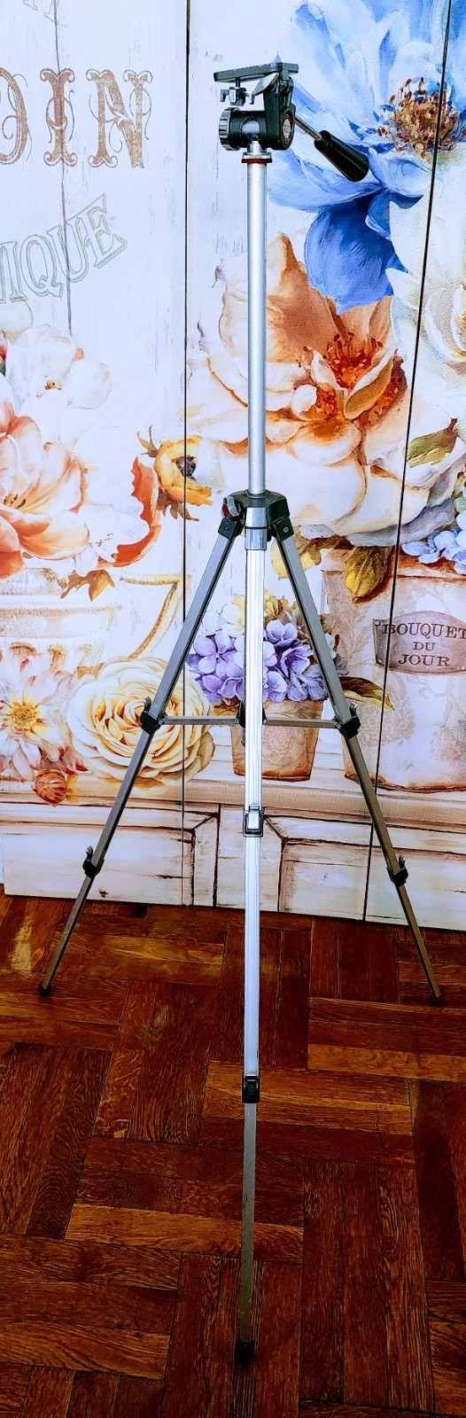 RARE Vintage Hollywood Tripod ACME-LITE (Japan) | Red Dial | Crank Lift | Studio
