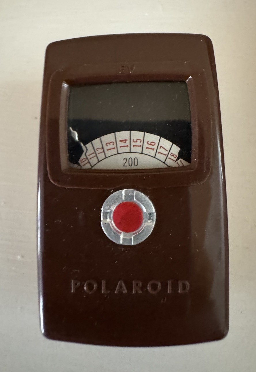 Vintage Polaroid Exposure Meter PR-23B w/ Box & Manual EV Scale