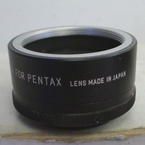 Chelsea Auto Tele Converter 2X for Pentax Lens with Snap Case – Made in Japan