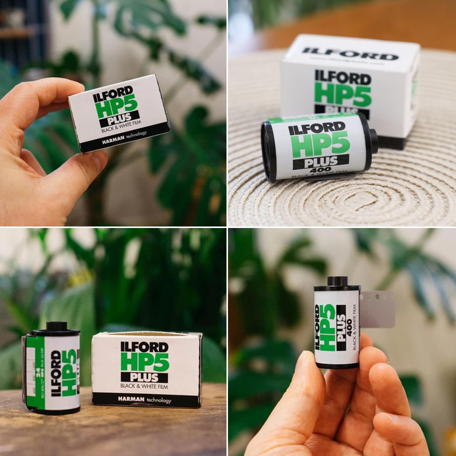 Ilford HP5 Plus 400 Black and White 35mm, 36 Exposures, 6 Rolls-Cloth-35mm Ro…