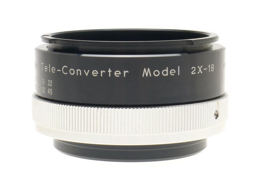 Vivitar auto 2x custom tele-converter model 2x-18 for zeiss icarex camera lens