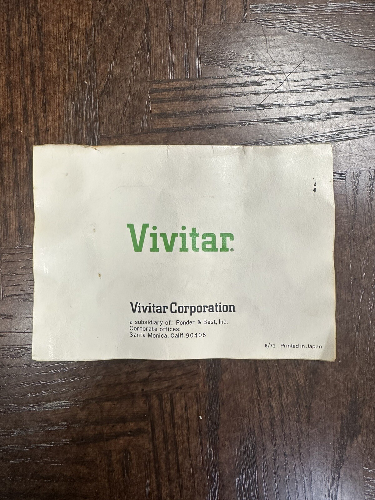 1970/80s Vivitar Speedlight 32 Electronic Flash Unit w/Box Automatic Lens System
