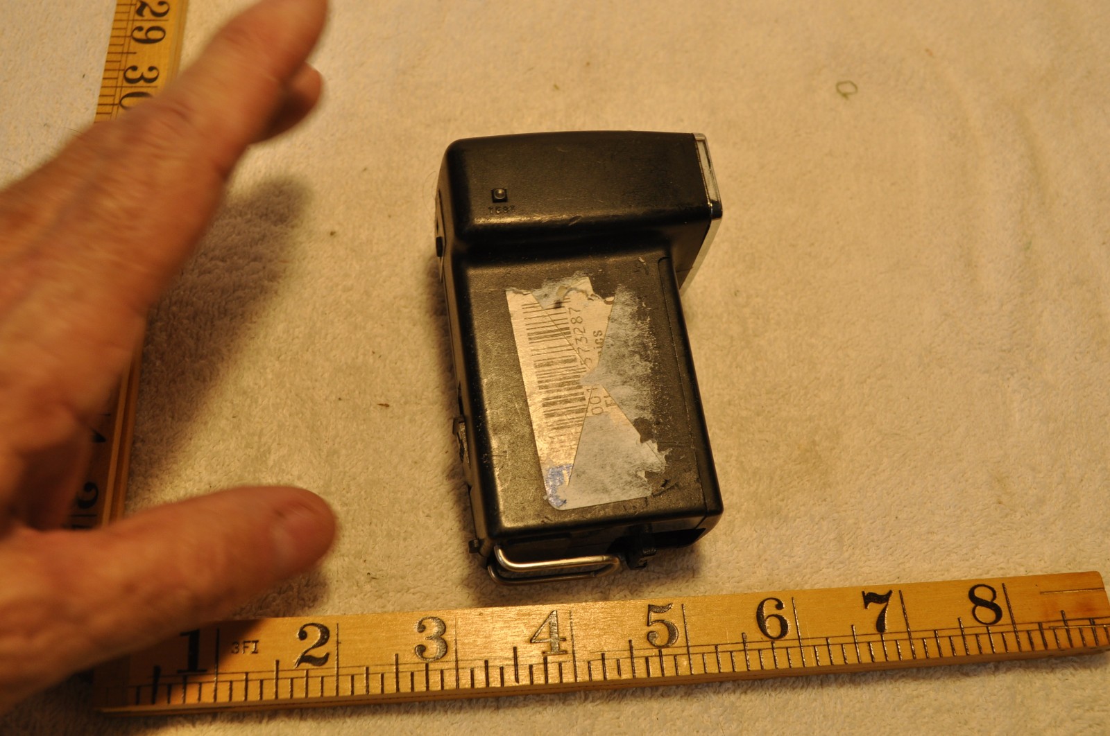 BERKEY KEYSTONE 50 ELECTRONIC FLASH, Used UNTESTED COND FOR PARTS OR DISPLAY