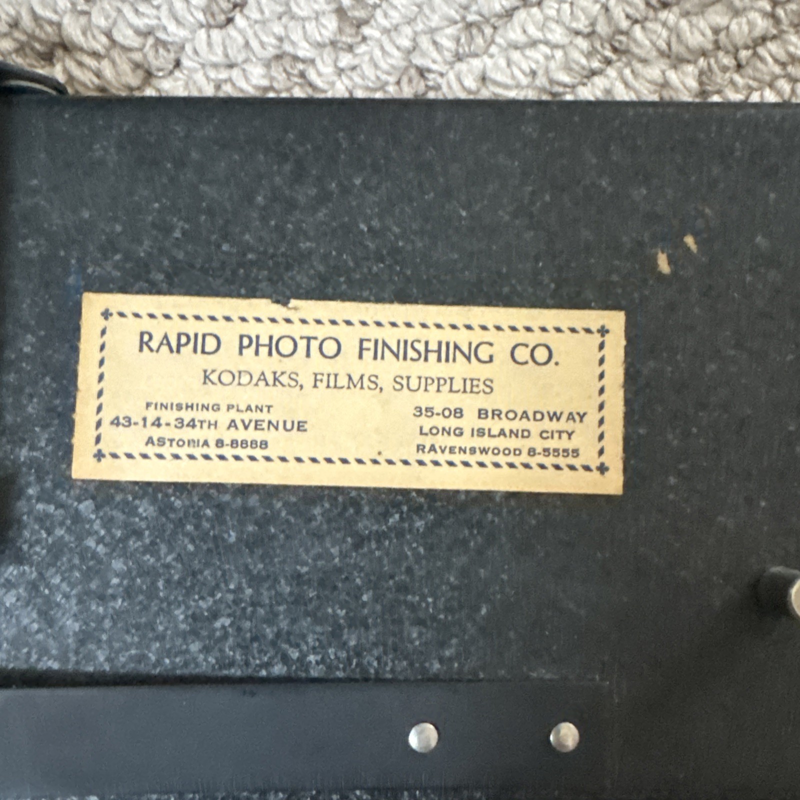 Vintage Cine-Kodak Film Titler Eastman Kodak Co and Title Blanks Frames