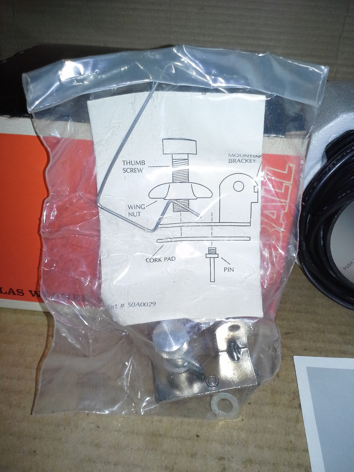 VTG Atlas Warner Fireball Super 8 650 Watt Quartz Lamp Movie Light Working, VGC