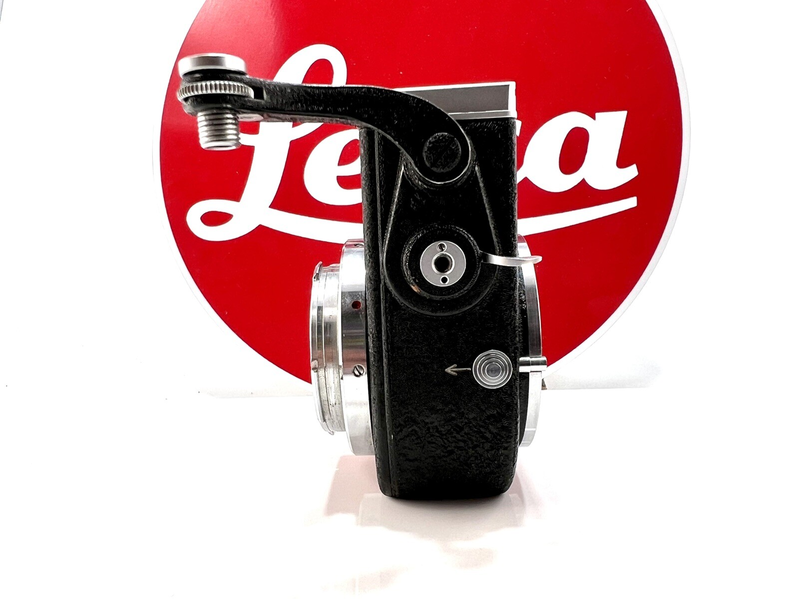 Leitz Wetzlar Leica Visoflex II w/ OTXBO Prism Finder Boxed Leica M Mount Exc+++