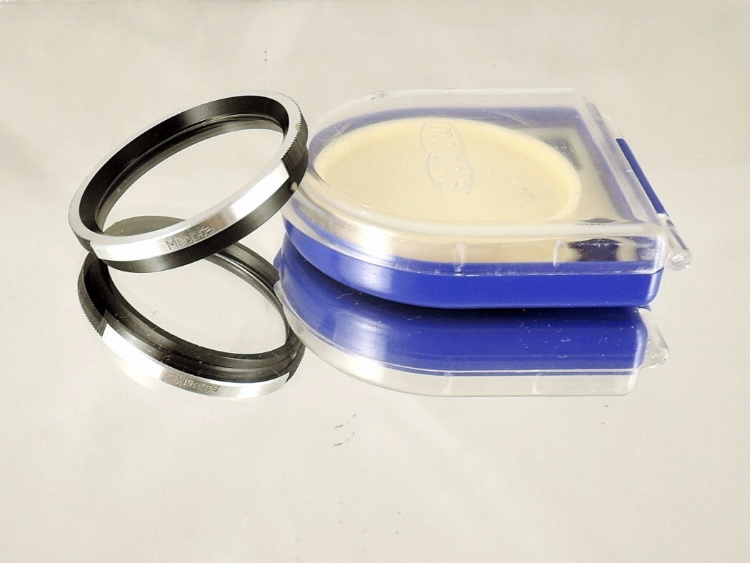 Flexaret UV B36 Filter Meopta Accessories Bayonet RARE + right blue plastic box.