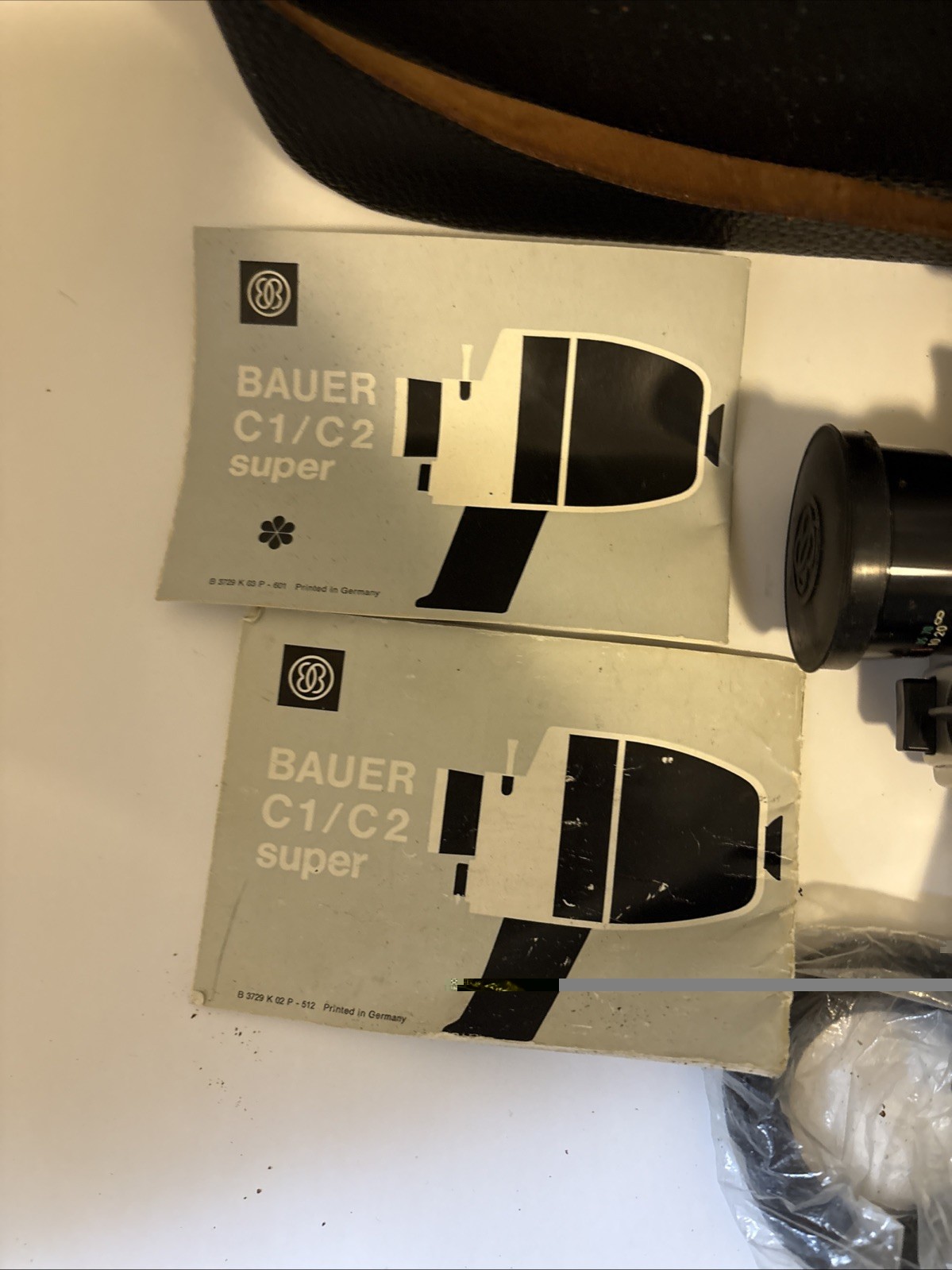 Vintage antique Bauer C1M Super 8mm handheld German Movie Camera untested as is