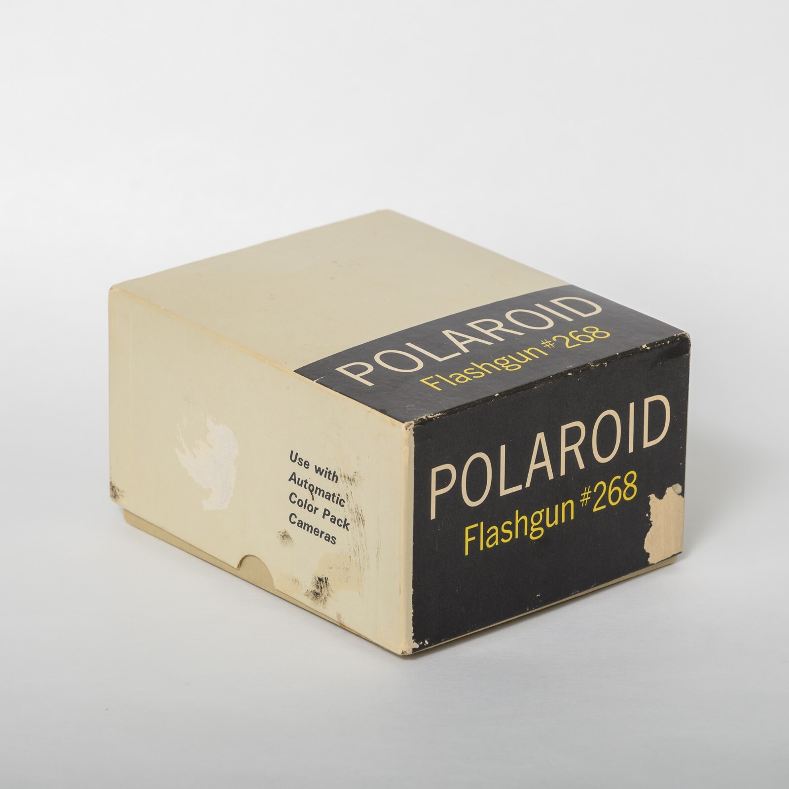 Vintage Polaroid 268 Flashgun for Automatic Color Pack Land Cameras AS IS READ