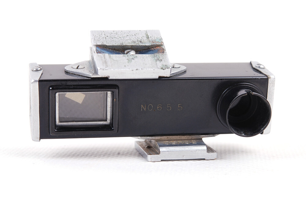 Ex+ Clover Contameter Set for Contax II/III Viewfinder + Filter w/Box