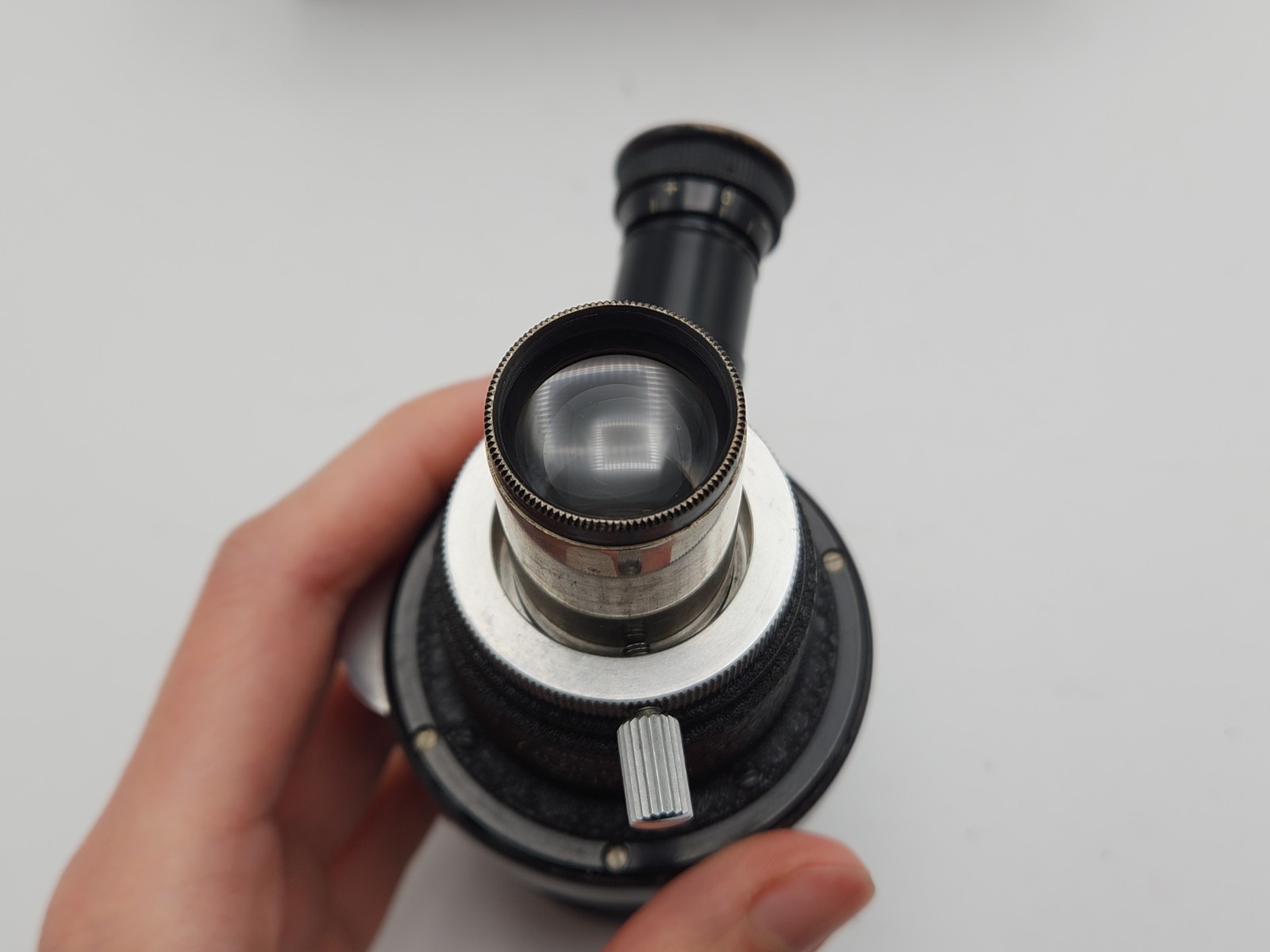 Leica Leitz MIKAS Micro-Isbo Microscope Attachment 1/3x & Box 39mm M39 L39 Mount
