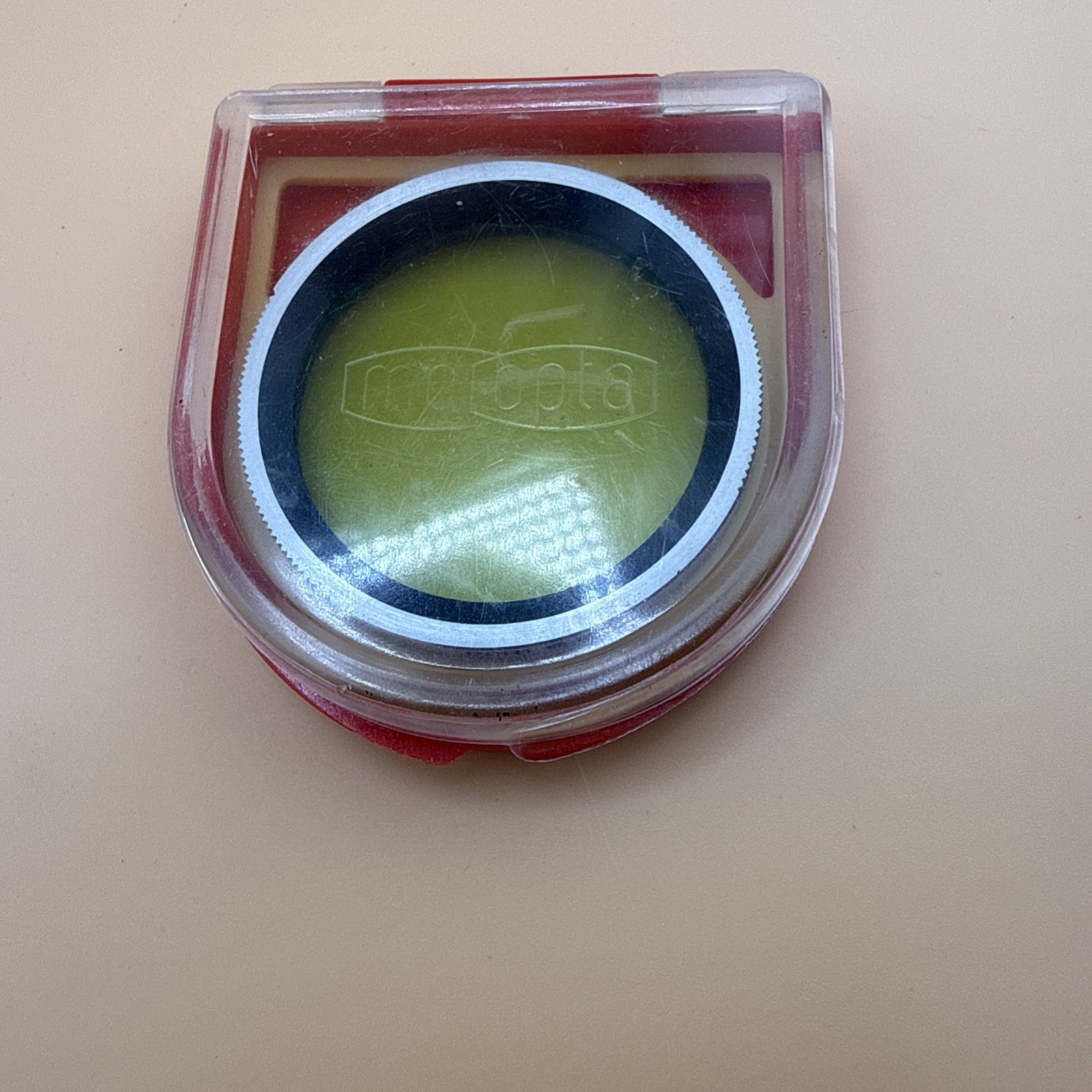 Flexaret 2 Piece MEOPTA B1 B36 Color Filter Czechoslovakia Genuine Blue & Yellow
