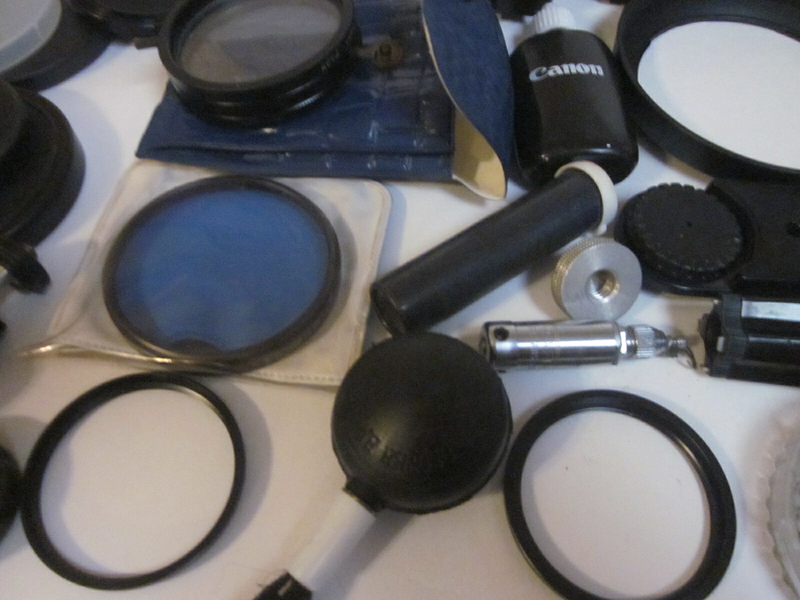 27 VINTAGE CAMERA ACCESSORIES LENSES FLASHES COVERS ILEX F4.5 163MM #29092 LENSE