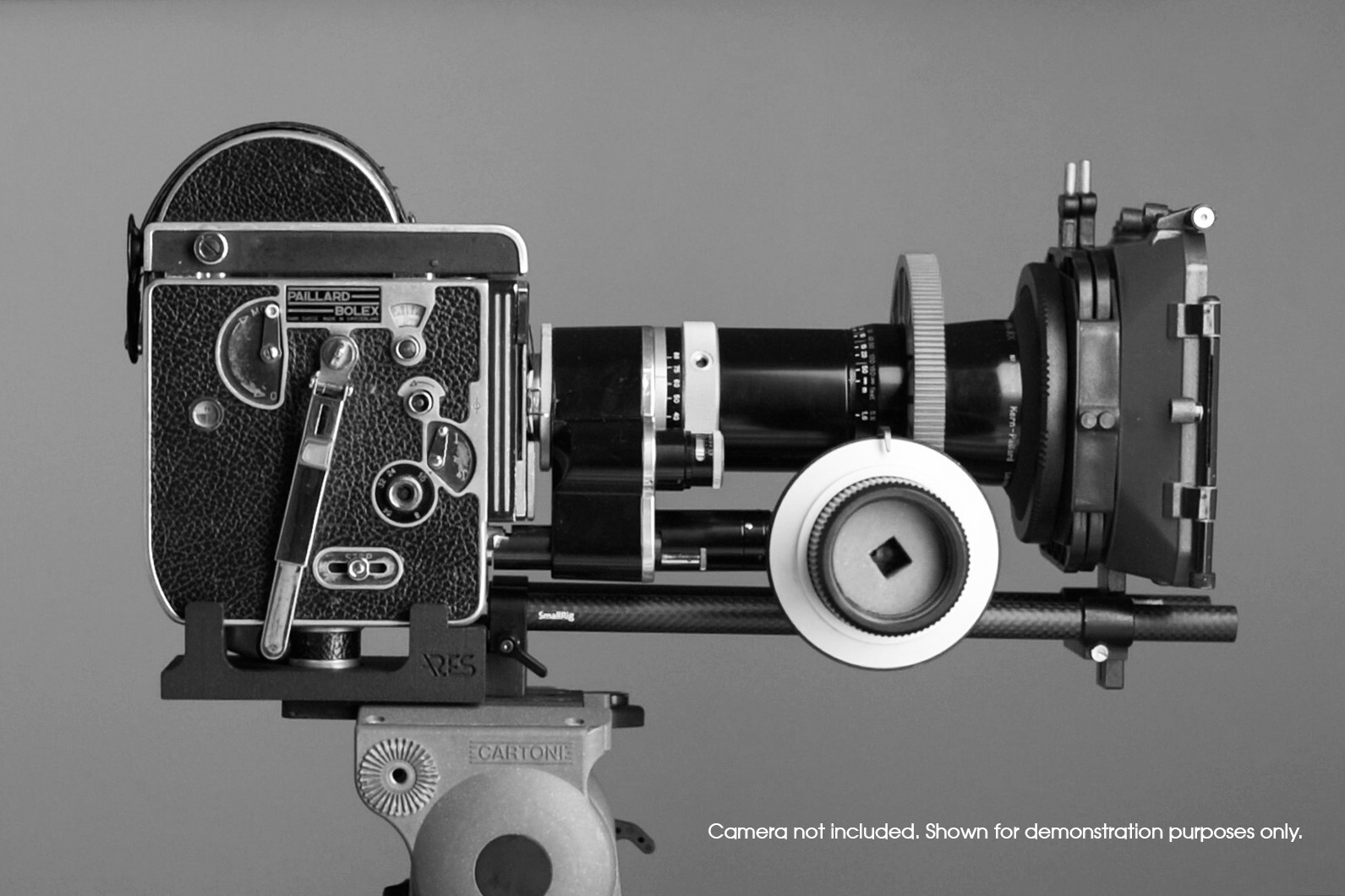 Ares RS Flat Base for Bolex H16 & H8 cameras.