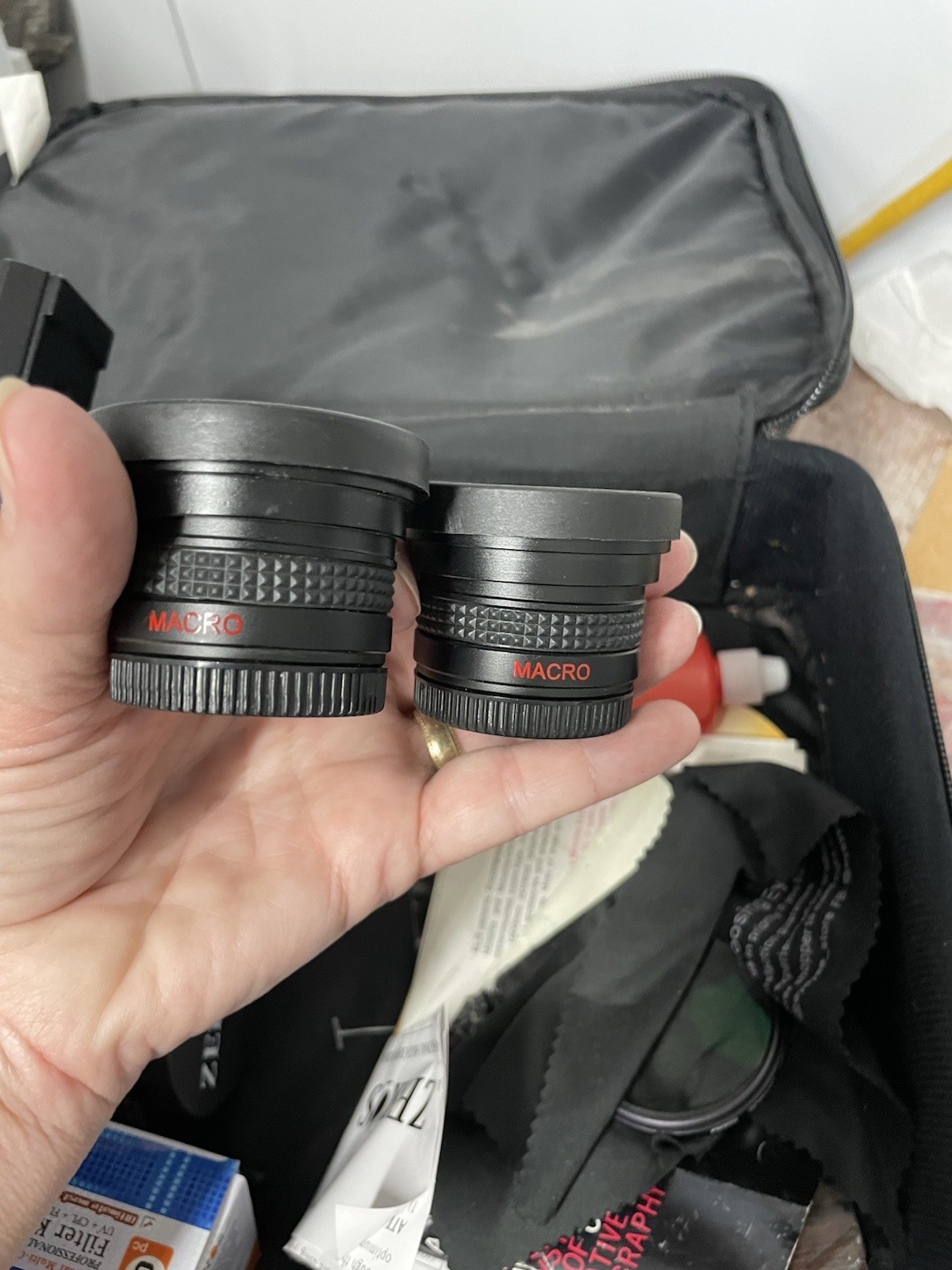 Minolta IV BELLOW Macro Ex Tube Step Up Rings Macro Lens More Camera Acc W/ Case