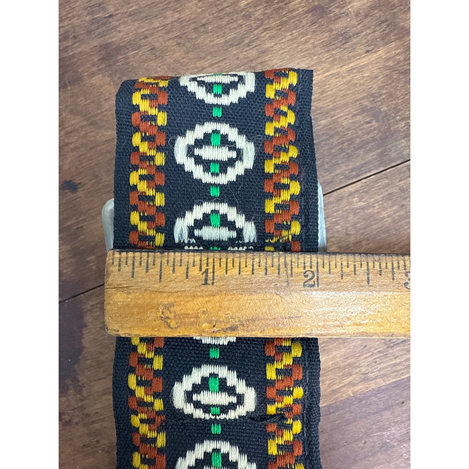 Vintage Camera Strap 2″ Band Holds 3 Film Rolls Hippie Retro Boho Photographer