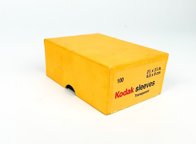 RARE- KODAK 2 1/4 x 3 1/4 Inch Sleeves – Transparent – Pack of 100 PRICE DROP