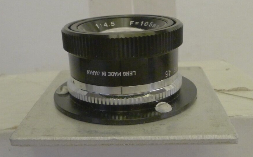 Telesar 1:4.5 f=105mm Enlarging Lens – Vintage – Made in Japan – Works