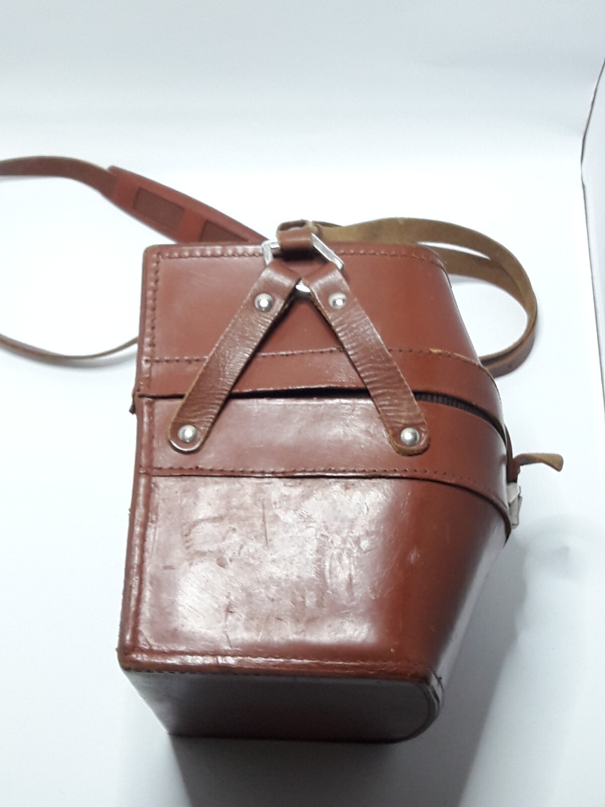 Original Vintage Case USSR from Kiev-60/6C Medium Format Leather Good Condition