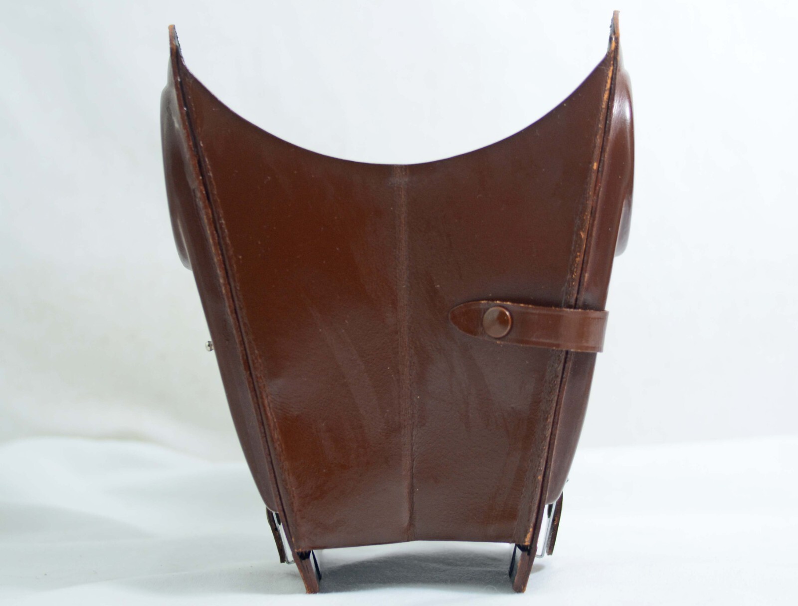 VINTAGE ROLLEIFLEX TLR CAMERA BROWN LEATHER EXTENSION FOCUSING HOOD F3.5 2.8