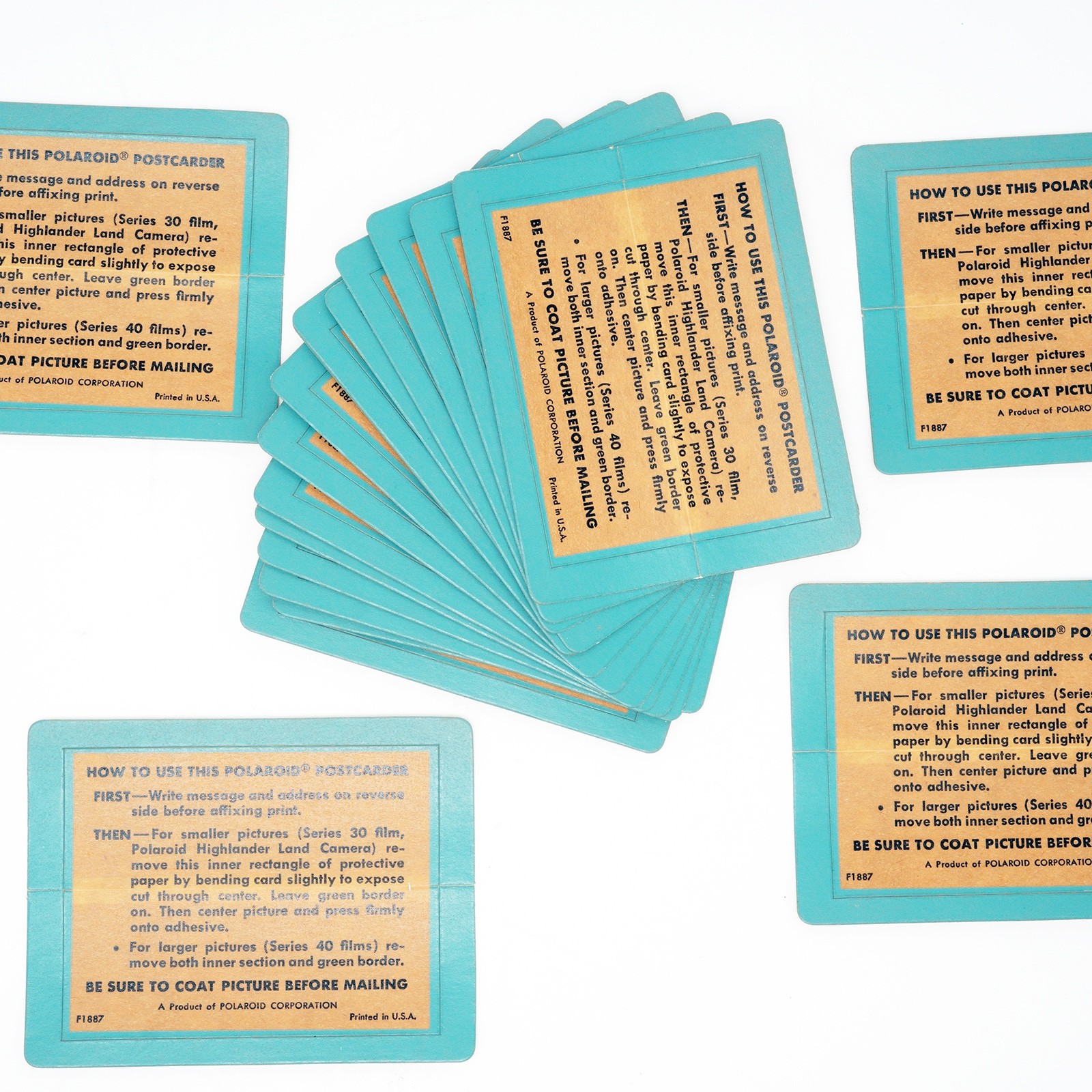 Polaroid Postcarders for Polaroid Land Camera Film – 20 Sheets