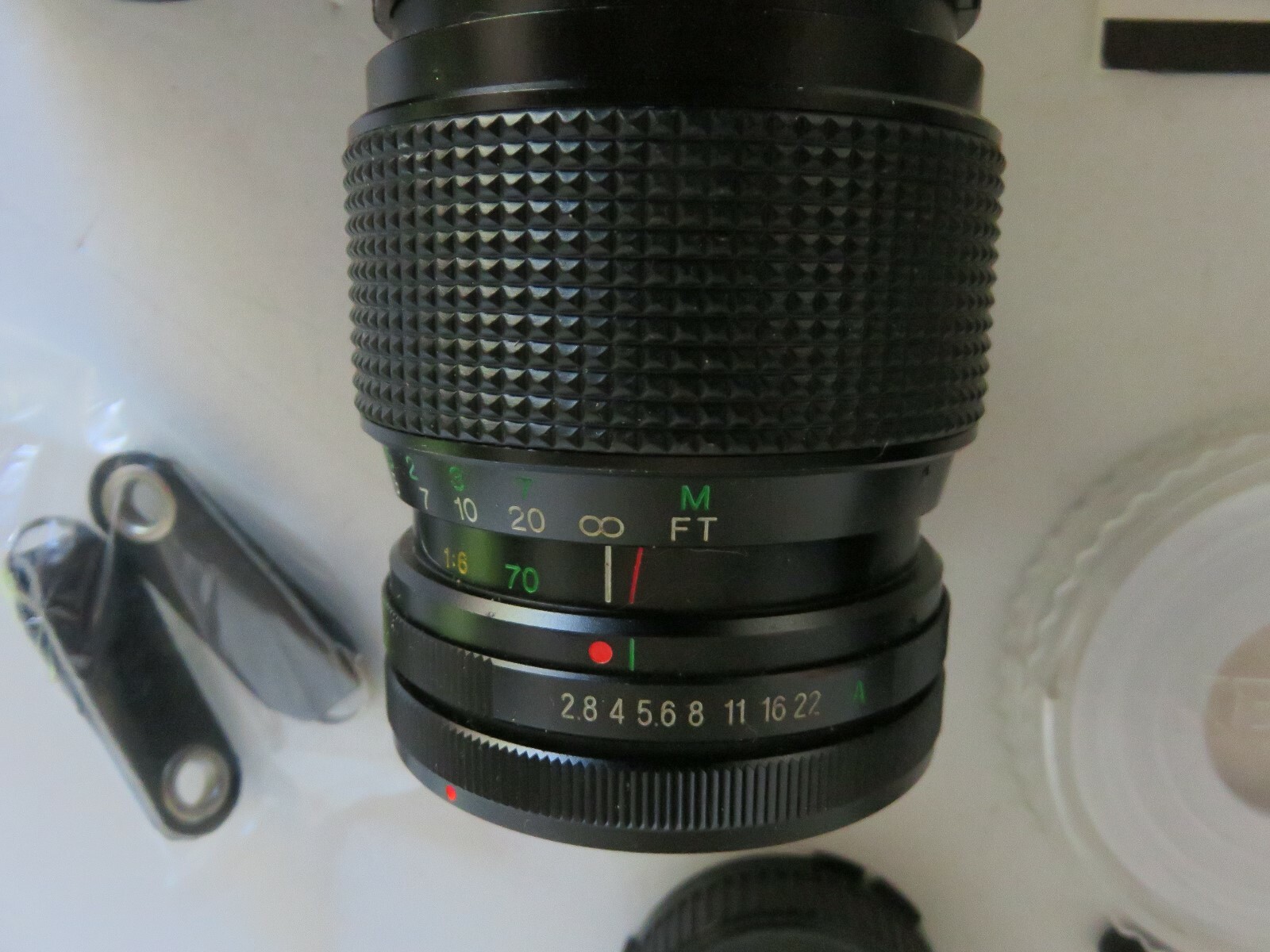 Vivitar Camera Accessories Lenses Filters Flash Manual 9 Items