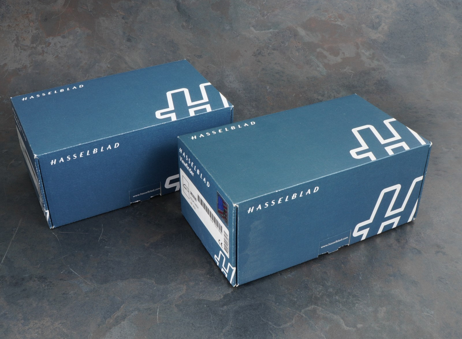 – SET OF 3 HASSELBLAD H SYSTEM RETAIL BOXES-H1 KIT BOX AND (2) HV 90X VIEWFINDER