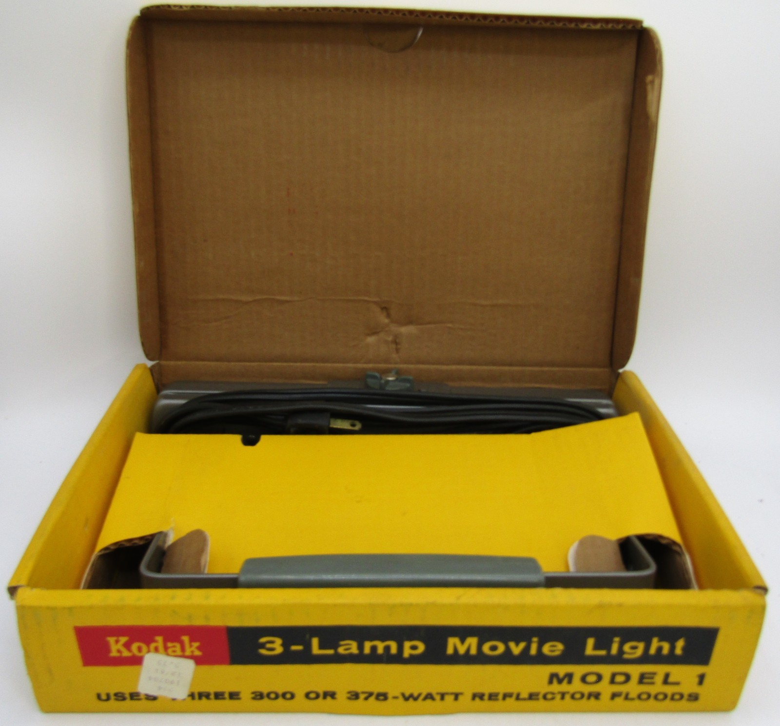 Vintage KODAK 3-Lamp Movie Light Model 1 – In Original Box #791