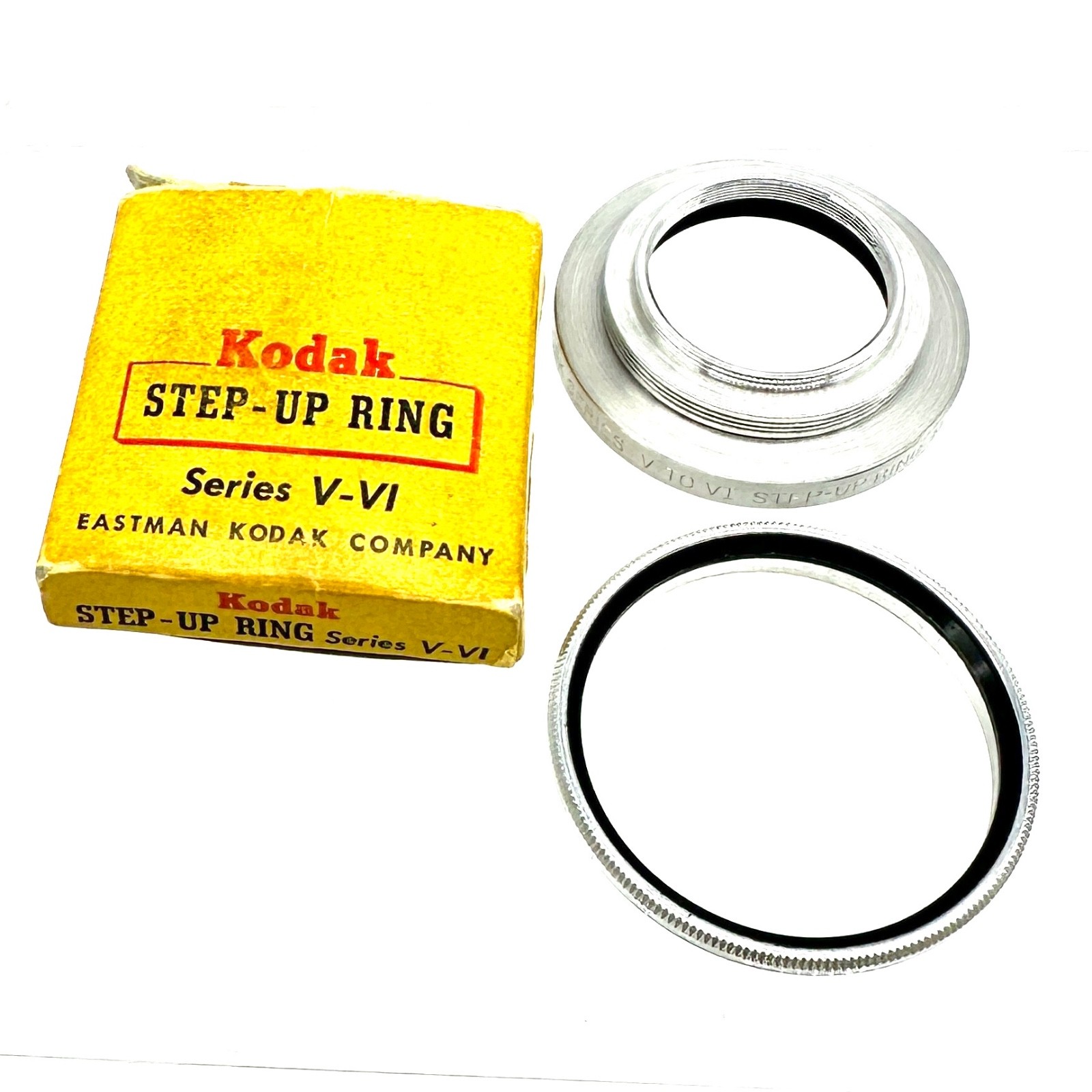 KODAK Step-Up Ring for series V to VI & a series VI Filter Retention Ring